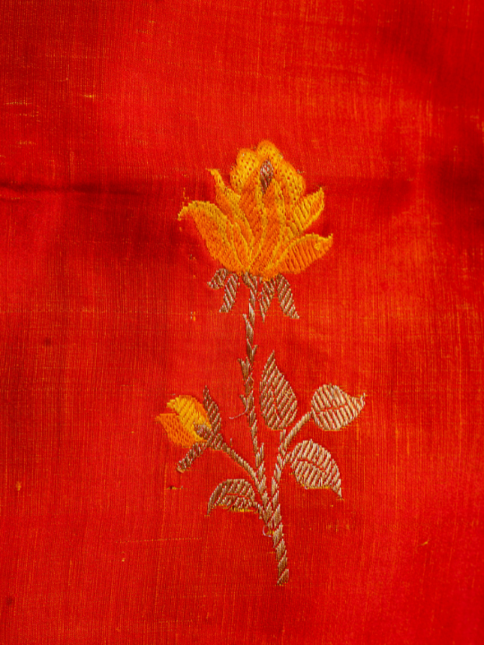 Sunshine Yellow Premium Cotton Linen Saree