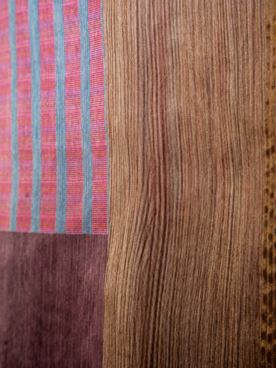 Multicolour Soft Chanderi Saree