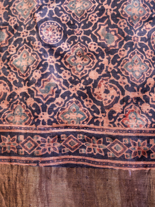 Deep Indigo Handwoven Pure Silk Tussar Saree