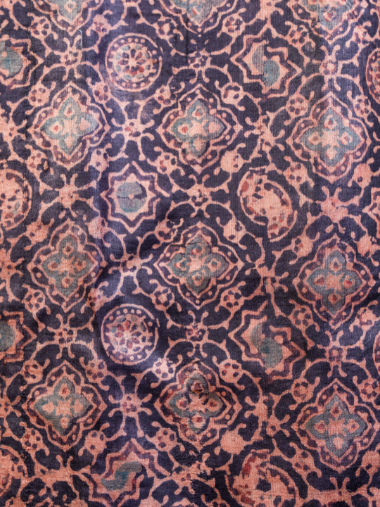 Deep Indigo Handwoven Pure Silk Tussar Saree